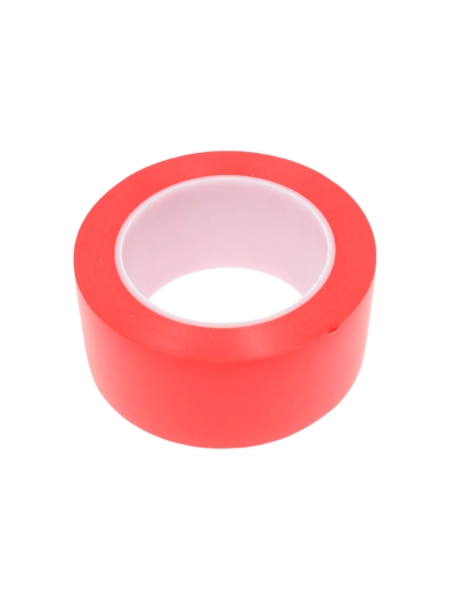 Лента односторонняя VINTANET ПВХ для разметки 511 красная, 150 мкм, 50мм х 33м 511R 50ММХ33М