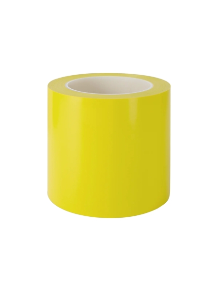Лента односторонняя ПВХ для разметки Vintanet 911 желтая, 190 мкм, 100мм х 33м 911Y 100MMХ33M