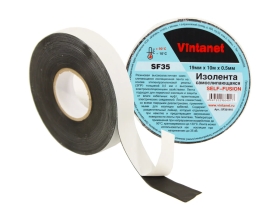 Самослипающаяся изолента Vintanet SF35, 19мм х 10 м х 0,5 мм SF351910