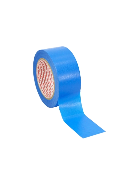 Малярная лента на основе рисовой бумаги Washi для четкого края Vintanet WM111, синяя, 48мм х 50м WM1114850