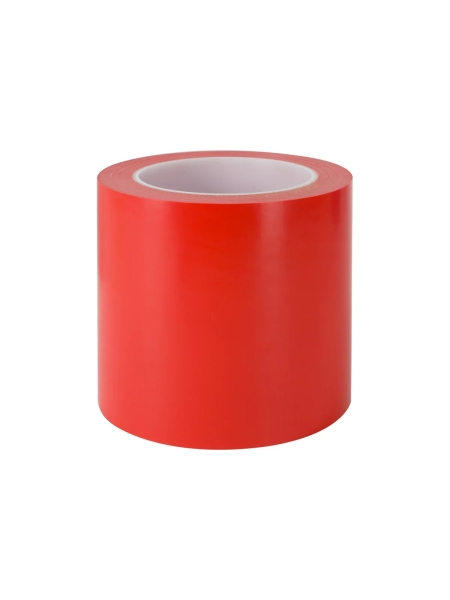 Лента односторонняя VINTANET ПВХ для разметки 511 красная, 150 мкм, 100мм х 33м 511R 100ММХ33М