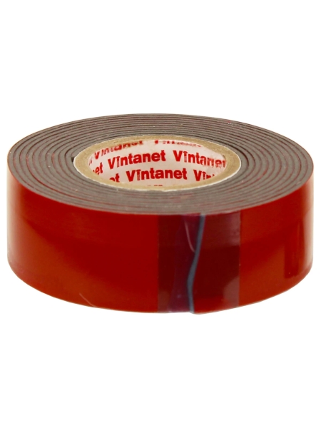 Монтажная сверхсильная клейкая двусторонняя лента Vintanet VN1146, цвет черный, 19 мм х 1,5 м VN11461915