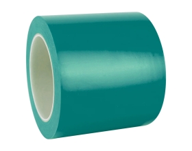 Лента односторонняя ПВХ для разметки Vintanet 911 зелёная, 190 мкм, 100мм х 33м 911G 100MMХ33M