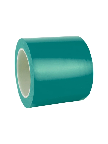 Лента односторонняя ПВХ для разметки Vintanet 911 зелёная, 190 мкм, 100мм х 33м 911G 100MMХ33M