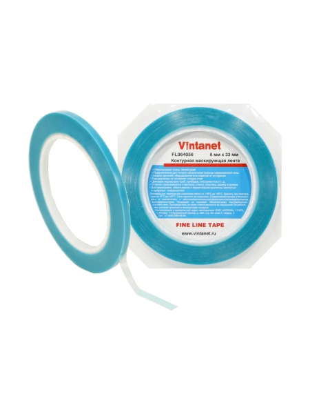 Контурная маскирующая лента VINTANET Fine Line 6 мм, 33 м FL064056