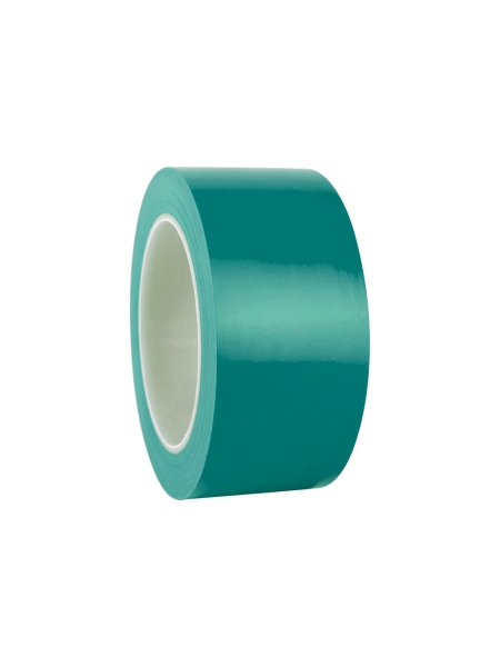 Лента односторонняя ПВХ для разметки Vintanet 911 зелёная, 190 мкм, 50мм х 33м 911G 50MMХ33M