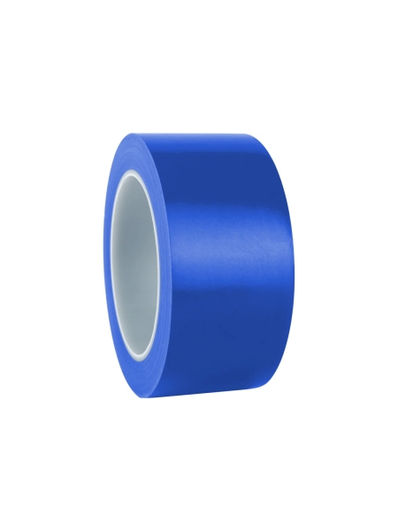 Лента односторонняя ПВХ для разметки Vintanet 911 синяя, 190 мкм, 50мм х 33м 911B 50MMХ33M