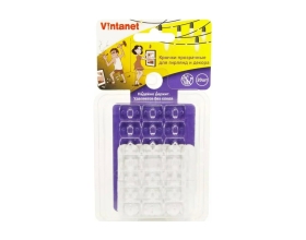 Крючки для гирлянд и декора VINTANET прозрачные, 20 шт./упак. 13026