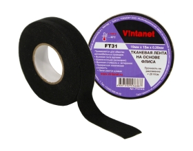 Тканевая лента на основе флиса VINTANET FT31 19 мм, 15 м FT311915