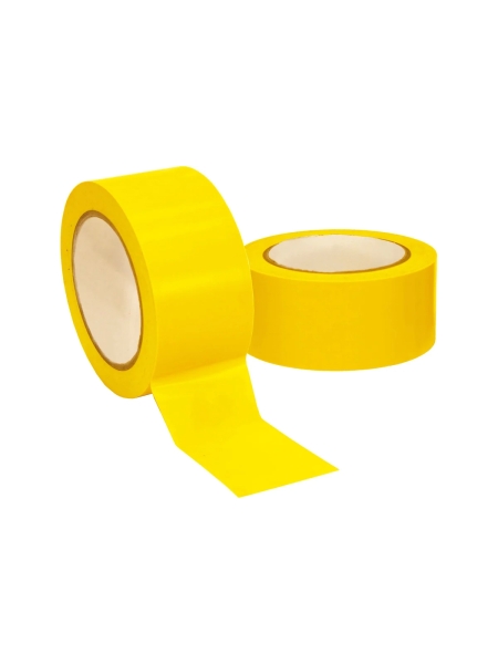Односторонняя ПВХ лента для разметки Vintanet 411 желтая, 50 мм, 33 м 411Y