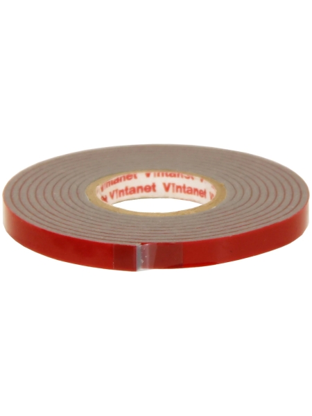 Монтажная клейкая двусторонняя лента Vintanet 3535, низкотемпературная, 6 мм х 1,5 м 6MMX1,5M
