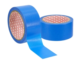 Малярная лента на основе рисовой бумаги Washi для четкого края Vintanet WM111, синяя, 48мм х 25м WM1114825