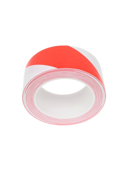 Лента односторонняя VINTANET ПВХ для разметки 511 красно-белая, 150 мкм, 50мм х 33м 511WR 50ММХ33М