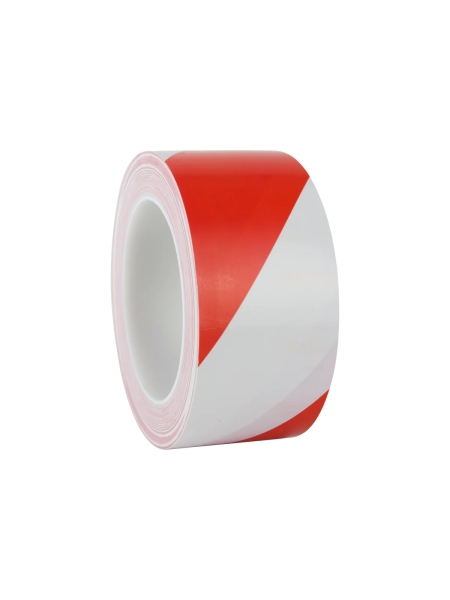 Лента односторонняя VINTANET ПВХ для разметки 511 красно-белая, 150 мкм, 50мм х 33м 511WR 50ММХ33М