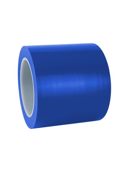 Лента односторонняя ПВХ для разметки Vintanet 911 синяя, 190 мкм, 100мм х 33м 911B 100MMХ33M