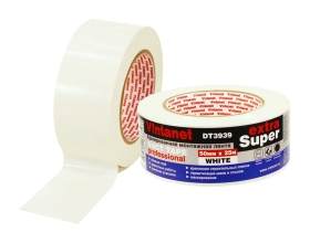 Монтажная армированная лента Vintanet DT3939 ЭКСТРА СУПЕР, белая, 50 мм х 25 м DT39395025W