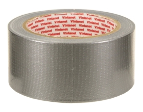 Монтажная армированная лента VINTANET DT1900 базовая, серебряная, 50 мм, 10 м DT19005010S