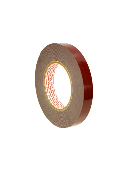 Акриловая двусторонняя клейкая лента VINTANET VN8049, цвет серый, 19 мм х 11 м VN80491911