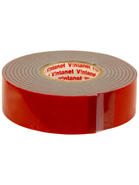 Монтажная клейкая двусторонняя лента Vintanet 6535, универсальная, 19 мм х 1,5 м 19MMX1,5M