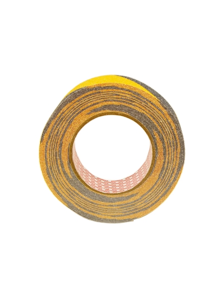 Противоскользящая лента Vintanet AS60, средней зернистости, черно-желтая, 50мм х 10м AS605010BY