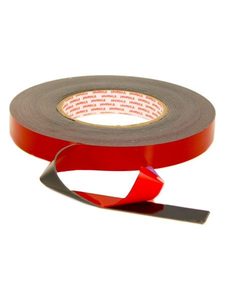 Автомобильная акриловая двусторонняя лента VINTANET VN1110, цвет черный, 19 мм х 11 м VN11101911