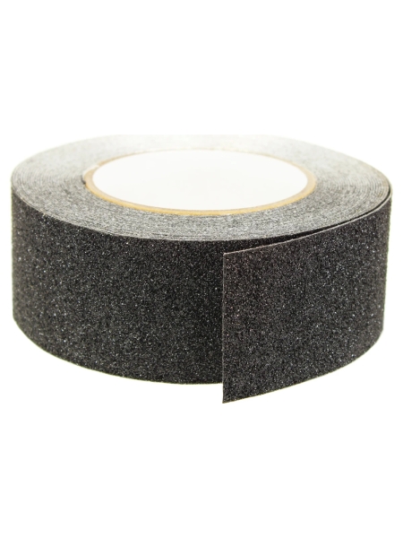 Противоскользящая лента на алюминевой основе Vintanet ASA60, средней зернистости, черная, 50мм х 10м ASA605010B