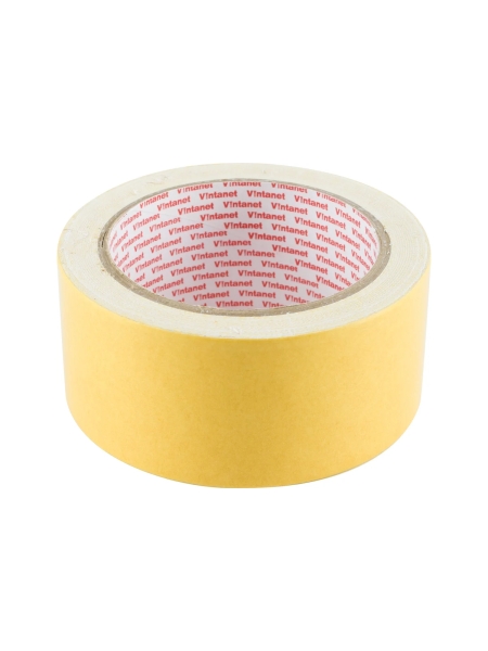 Лента клейкая двухсторонняя VINTANET  для ковровых покрытий и линолеума на тканевой основе, 48мм х 10м RT822