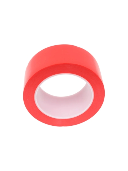 Лента односторонняя VINTANET ПВХ для разметки 511 красная, 150 мкм, 50мм х 33м 511R 50ММХ33М