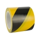 Лента односторонняя ПВХ для разметки Vintanet 511, черно-желтая, 150 мкм, 100 мм, 33 м 511YBL 100MMХ33M
