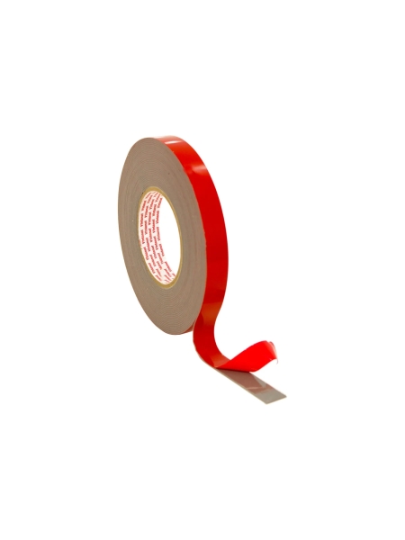 Двусторонняя клейкая монтажная термостойкая акриловая лента VINTANET VN1105, 19 мм х 11 м VN11051911