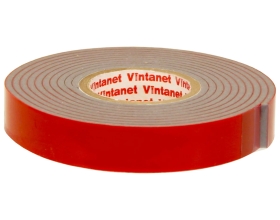 Монтажная клейкая двусторонняя лента Vintanet 3535, низкотемпературная, 12 мм х 1,5 м 12MMX1,5M
