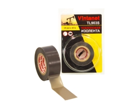 Изолента тефлоновая VINTANET 903S термостойкая, тонкая, силиконовый адгезив, 19 мм, 10 м TL903S 19MMX10M
