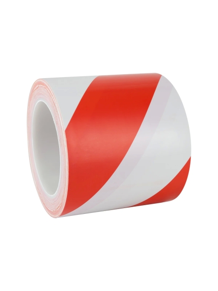 Лента односторонняя VINTANET ПВХ для разметки 511 красно-белая, 150 мкм, 100мм х 33м 511WR 100ММХ33М