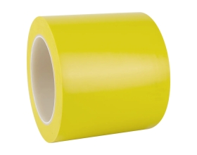 Лента односторонняя ПВХ для разметки Vintanet 911 желтая, 190 мкм, 100мм х 33м 911Y 100MMХ33M