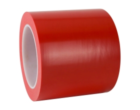 Лента односторонняя ПВХ для разметки Vintanet 911 красная, 190 мкм, 100мм х 33м 911R 100MMХ33M