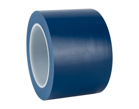 Лента односторонняя VINTANET ПВХ для разметки 511 синяя, 150 мкм, 75мм х 33м 511B 75ММХ33М