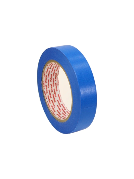 Малярная лента на основе рисовой бумаги Washi для четкого края VINTANET WM111, синяя, 24 мм х 25 м WM1112425