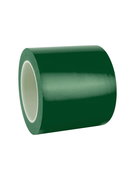 Лента односторонняя ПВХ для разметки Vintanet 511, зелёная, 150 мкм, 100 мм, 33 м 511G 100MMХ33M