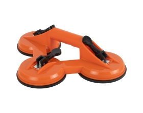 Стеклодомкрат-присоска WIEDERKRAFT тройной, вакуумная присоска 130 кг WDK-65613