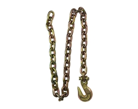 Тяговая цепь с крюком для слесарных работ WIEDERKRAFT 1,3 м 6 т WDK-0301