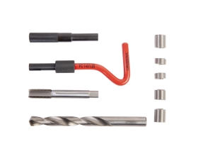 Набор для восстановления резьбы WIEDERKRAFT М14 M14x1.25 16 предметов WDK-ST1412