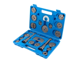 Инструмент для обслуживания тормозных суппортов WIEDERKRAFT набор 18 предметов WDK-214370