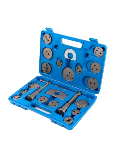 Инструмент для обслуживания тормозных суппортов WIEDERKRAFT набор 18 предметов WDK-214370