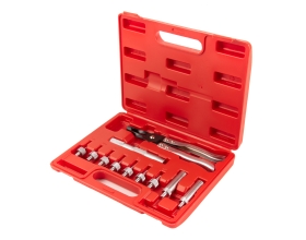 Съемник -щипцы для маслосъемных колпачков WIEDERKRAFT, набор 11 предметов WDK-214560