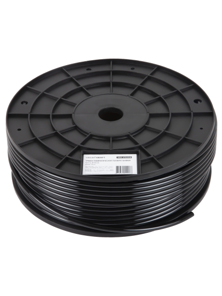 Трубка пневматическая прямая 5x8 мм катушка 100 м WIEDERKRAFT WDK-SPU0508