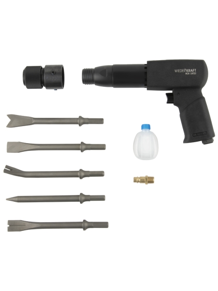 Пневматический молоток WIEDERKRAFT 2500 уд/мин, HEX 175 мм WDK-24120