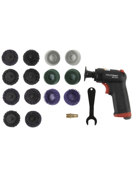 Пневматическая шлифовальная машинка WIEDERKRAFT 50 мм, 18000 Об/мин, 380 Вт WDK-25310