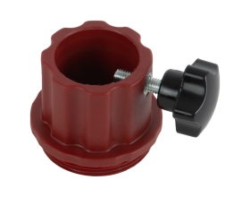 Переходник WIEDERKRAFT для крепления насоса (шланга) к бочке, G2", пластиковый WDK-BA102