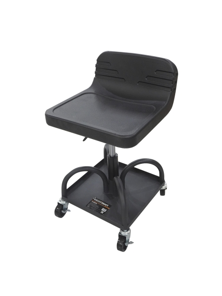 Стул рабочий WIEDERKRAFT для автослесаря, детейлинга с лотком для инструмента WDK-86018