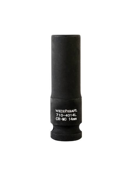 Головка торцевая ударная глубокая 6-гранная (14 мм; 1/2DR) WIEDERKRAFT WDK-710-4014L